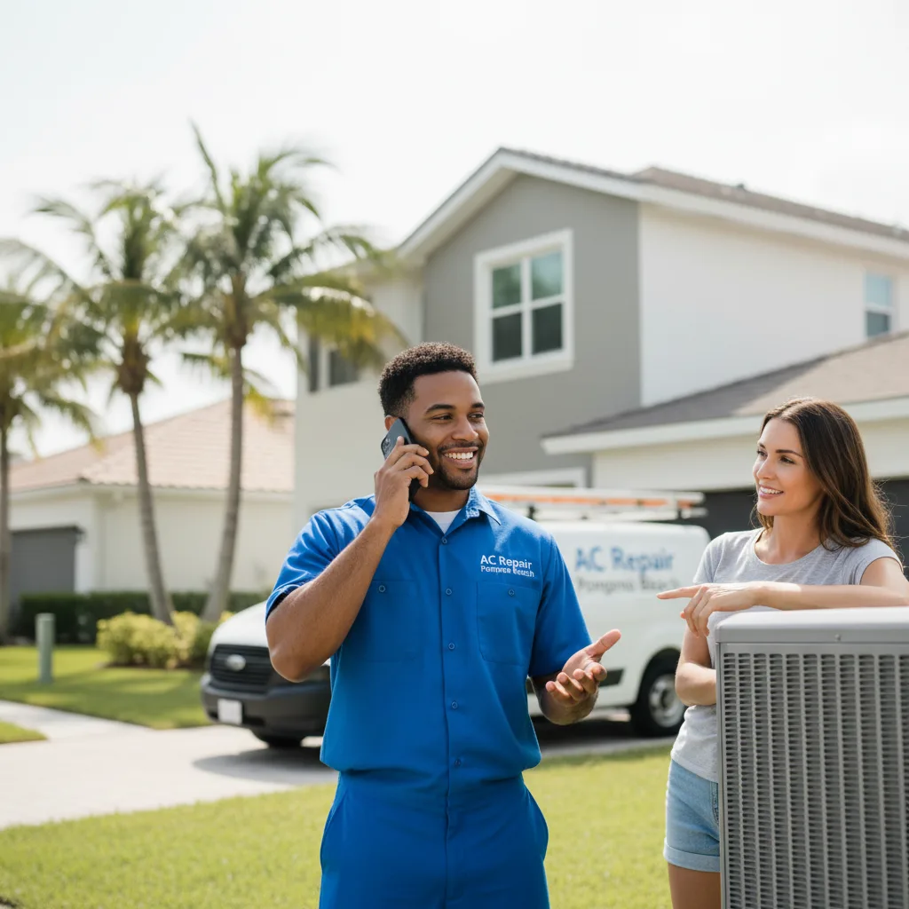 AC Repair Pompano Beach customer support in White House